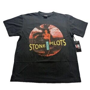 Stone Temple Pilots Giant Vintage NWT Adult Black SS Shirt Sz M  A80